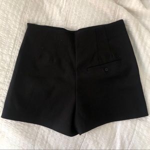 Zara Black High Waisted shorts - New